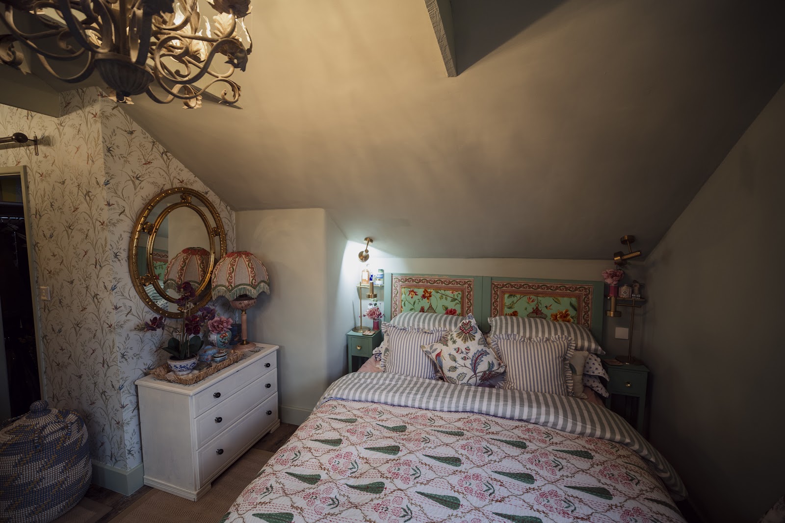 After: renovated period bedroom
